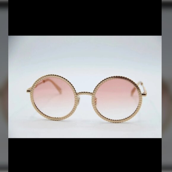 SLAC001. Lacoste Ricky Regal Model Sunglasses, Limited Edition 240/1000, Gold/Ro - Picture 2 of 4